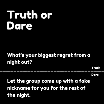 Truth or Dare Party edition Batch 2