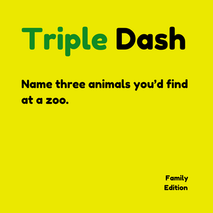 Triple Dash Family Edition Batch 4