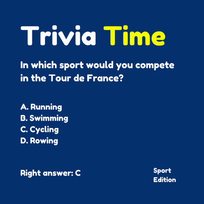 Trivia Sports Edition Batch 1