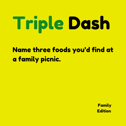 Triple Dash Family Edition Batch 3