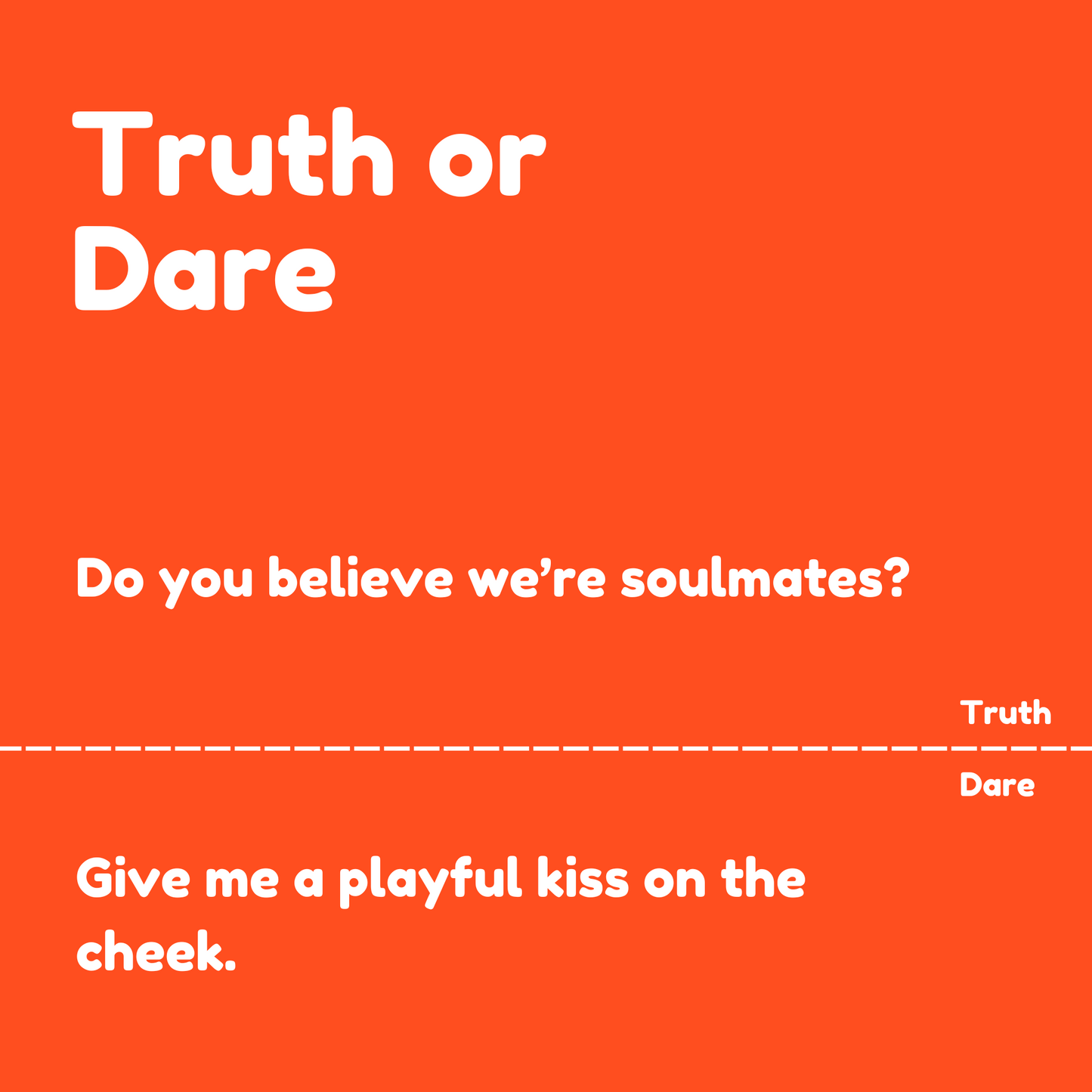 Truth or Dare Couple edition Batch 3