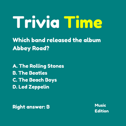 Trivia Music Edition Batch 1