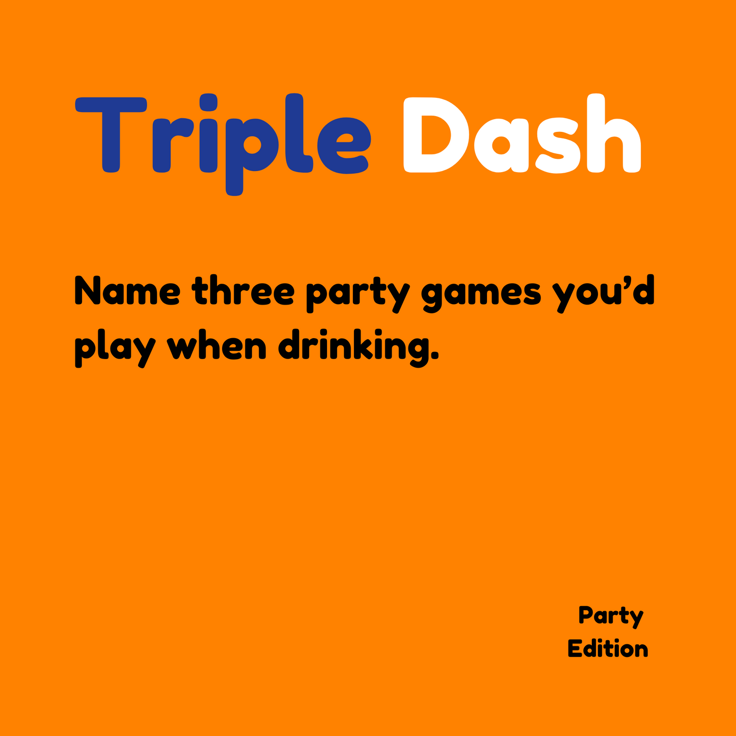 Triple Dash Party Edition Batch 4