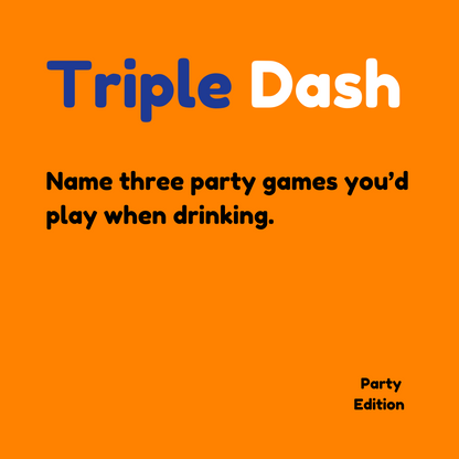 Triple Dash Party Edition Batch 1