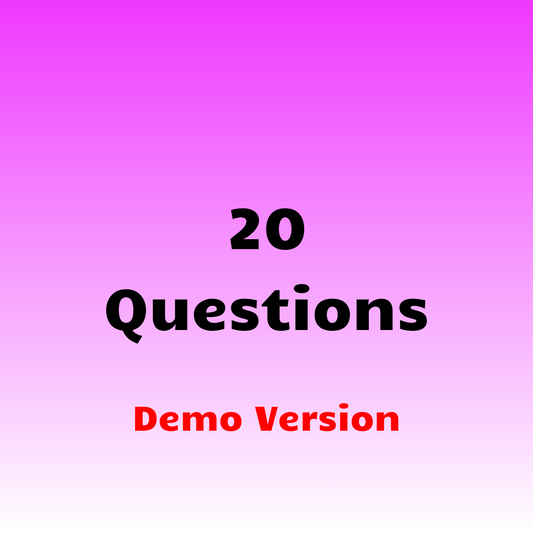 20 Questions Free Demo