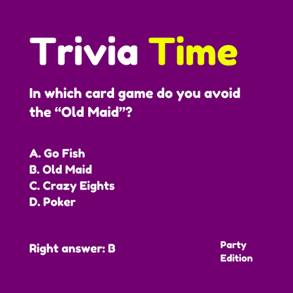 Trivia Party Edition Batch 1