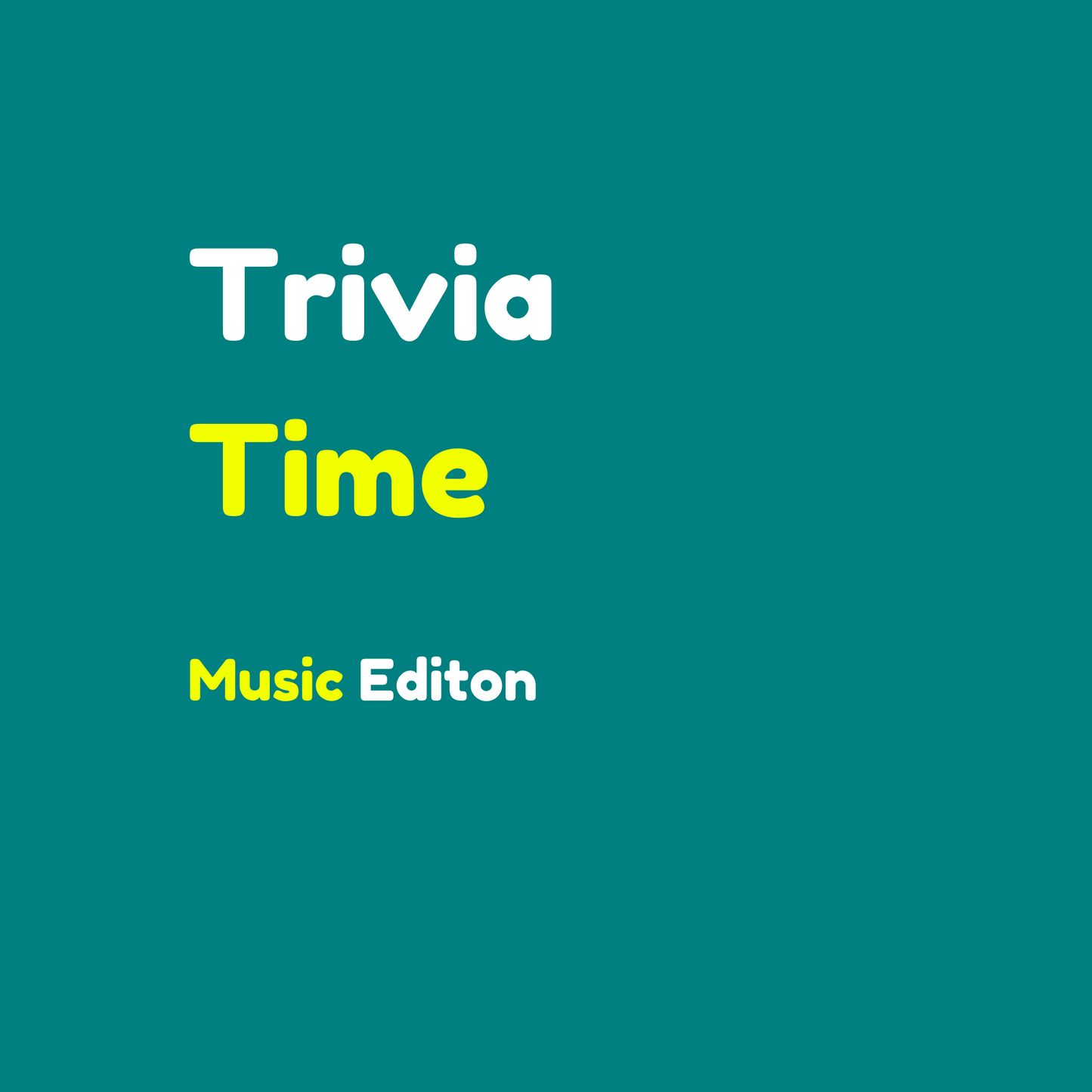 Trivia Music Edition Batch 1